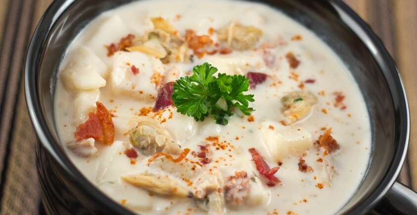 New England Clam Chowder Soup