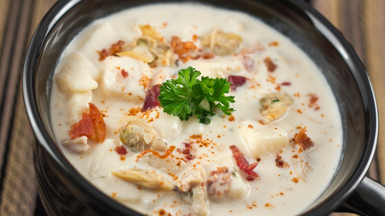 New England Clam Chowder Soup