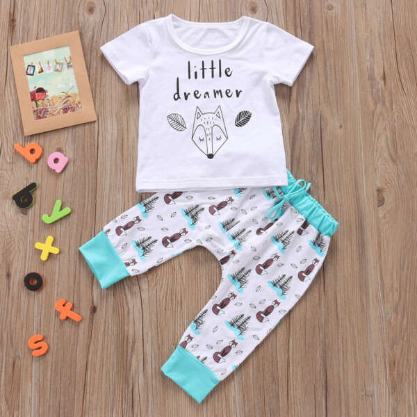 Newborn Baby Clothes Set – Soft Cotton T-Shirt & Pants Outfit for Boys & Girls | Comfortable & Stylish - Image 4